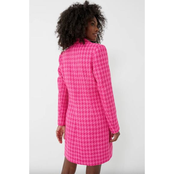 Tuckernuck Pomander Place Magenta Tweed Stacie Dress Sz XXL - Picture 3 of 6